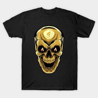 gold skull T-Shirt